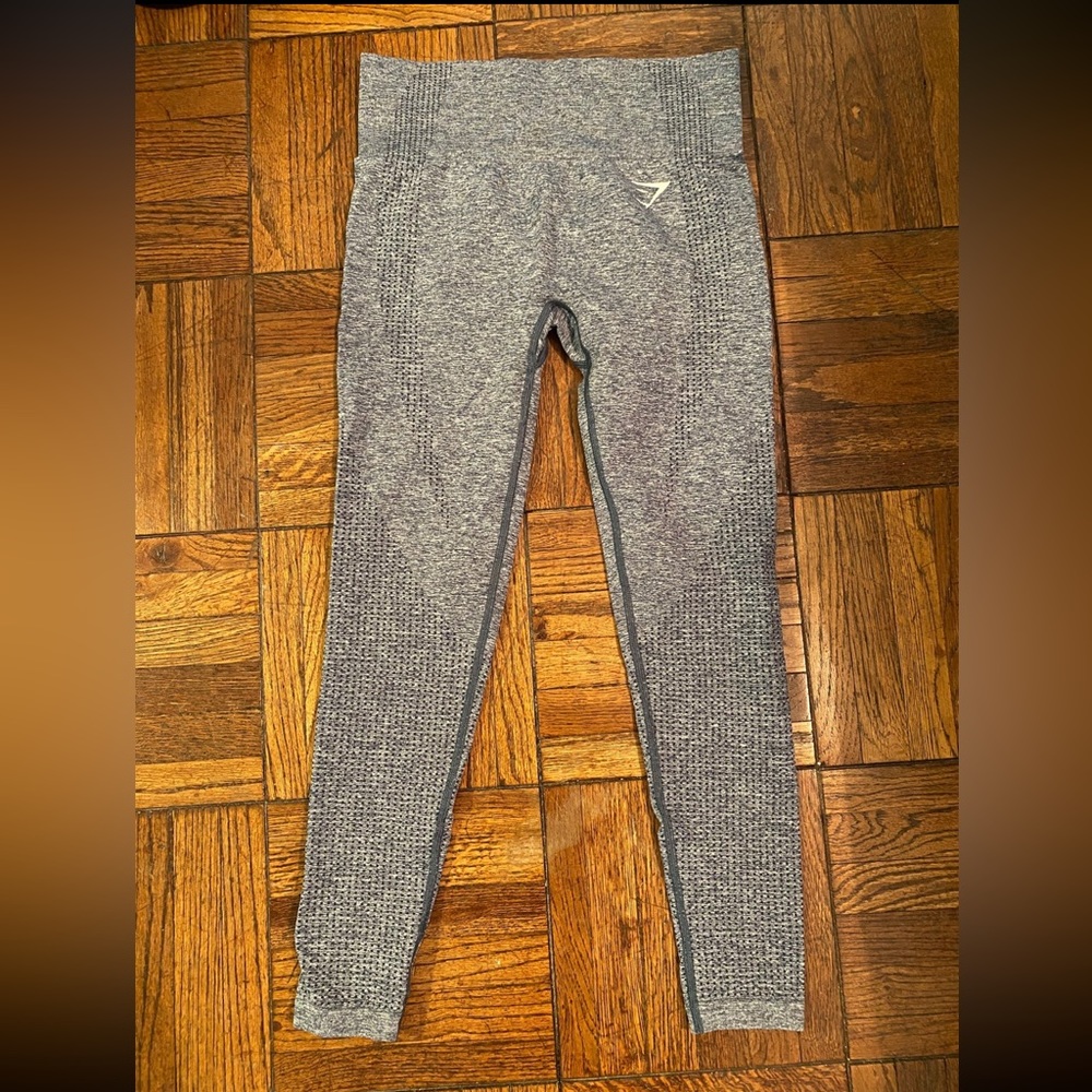 Gymshark Vital Seamless Leggings - Teal Marl